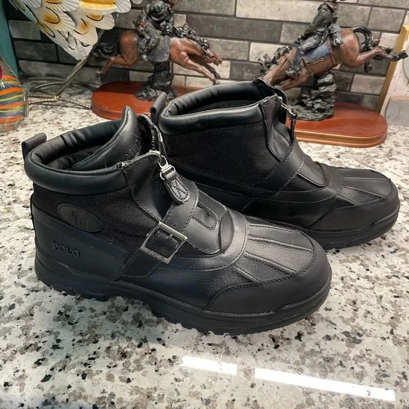 Boys Polo Boots-Colby Mid Zip. Size 7 - Picture 4 of 6